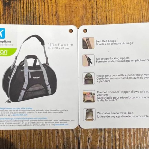 Bergan Canvas Pet Carrier - Picture 6 of 11